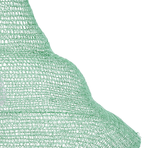 GLOBOSTAR® KENTUCKY 01879 Vintage Κρεμαστό Φωτιστικό Οροφής με Ντουί 1 x E27 AC 220-240V IP20 - Τιρκουάζ - Μ80 x Π80 x Υ140cm