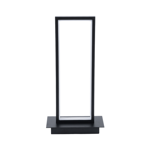 GloboStar® CORNELIE 60460 Επιτραπέζιο Φωτιστικό LED CCT 18W 1980lm 200° AC 220-240V - Εναλλαγή Φωτισμού μέσω Διακόπτη On/Off All In One Ψυχρό 6000k+Φυσικό 4500k+Θερμό 2700k Μ18 x Π10 x Υ36cm - Mαύρο - 3 Χρόνια Εγγύηση