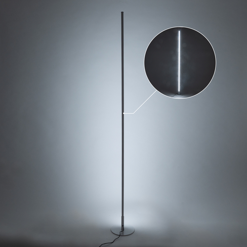 GloboStar® DALUMA 60471 Μοντέρνο Επιδαπέδιο Φωτιστικό LED 24W 2640lm 200° AC 220-240V IP20 Ρυθμιζόμενο Λευκό CCT από 2700K έως 6000K - Λευκό - Μ18 x Π18 x Υ160cm - 3 Χρόνια Εγγύηση