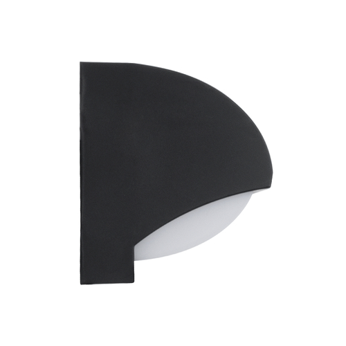 GLOBOSTAR® HORIZON 60693 Μοντέρνο Φωτιστικό Τοίχου - Απλίκα LED 15W 1575lm 120° AC 220-240V Αδιάβροχο IP65 Φυσικό Λευκό 4500K - Bridgelux SMD Chip - Μαύρο Ματ - Μ23.5 x Π11 x Υ10cm - 3 Χρόνια Εγγύηση