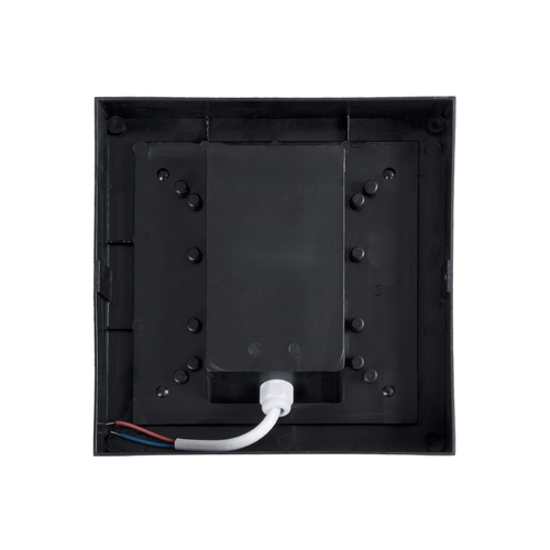 GLOBOSTAR® APEX 60772 Μοντέρνο Φωτιστικό Τοίχου - Απλίκα LED 10W 1050lm 120° AC 220-240V Αδιάβροχο IP65 Φυσικό Λευκό 4500K - Bridgelux SMD Chip - Λευκό Ματ - Μ17 x Π17 x Υ9cm - 3 Χρόνια Εγγύηση