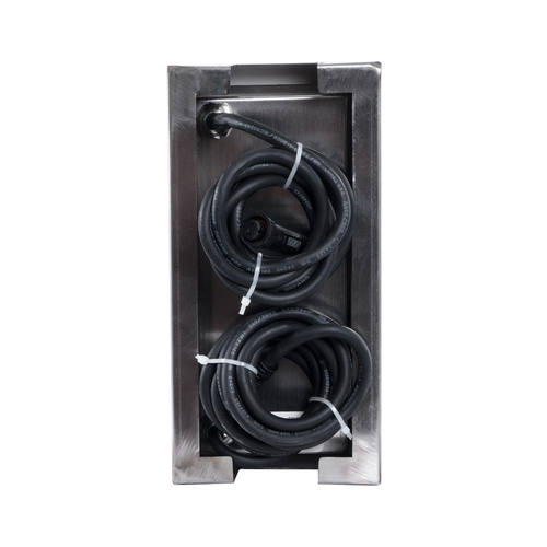 GloboStar® CYBOLITHOS 60949 Χωνευτό Φωτιστικό Σποτ Δαπέδου LED 4W 520lm 120° DC 24V Αδιάβροχο IP68 IK06 Μ20 x Π10 x Υ8cm 2700K Dimmable - Tempered Γαλακτερό Γυαλί & Ανοξείδωτο Ατσάλι - Bridgelux Chip - 3 Χρόνια Εγγύηση