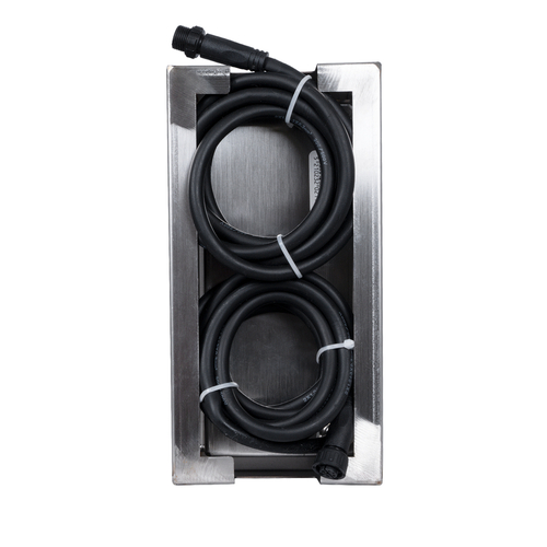 GloboStar® CYBOLITHOS 60953 Χωνευτό Φωτιστικό Σποτ Δαπέδου LED 4W 400lm 120° DC 24V Αδιάβροχο IP68 IK06 Μ20 x Π10 x Υ8cm RGB Dimmable - Tempered Γαλακτερό Γυαλί & Ανοξείδωτο Ατσάλι - Bridgelux Chip - 3 Χρόνια Εγγύηση