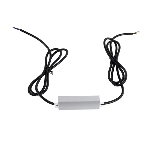 GloboStar® 60960 Αδιάβροχο Τροφοδοτικό SELV για Προϊόντα Φωτισμού LED 15W 0.625A - AC 220-240V σε DC 24V με 1.2m VDE Καλώδιο Παροχής & Εξόδου Τροφοδοσίας - Αδιάβροχο IP68 - M12 x W3 x H2cm  - 3 Χρόνια Εγγύηση