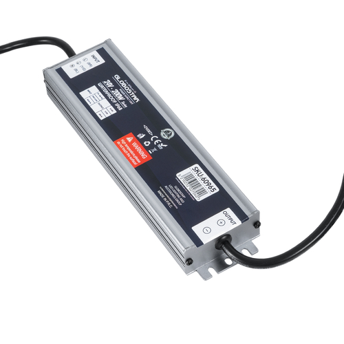 GLOBOSTAR® LUMISPLASH 60965 Τροφοδοτικό/Μετασχηματιστής Class II SELV 200W 8.33A DC 24V Αδιάβροχο IP68 - AC 220-240V σε DC 24V - Μ21.5 x Π5.5 x Υ2.5cm - 3 Χρόνια Εγγύηση