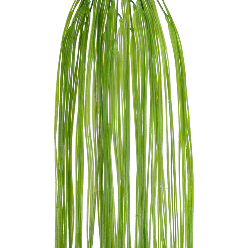 GloboStar® Artificial Garden HANGING GRASS 20814 Τεχνητό Διακοσμητικό Κρεμαστό Φυτό Grass Μ18 x Π4 x Υ81cm