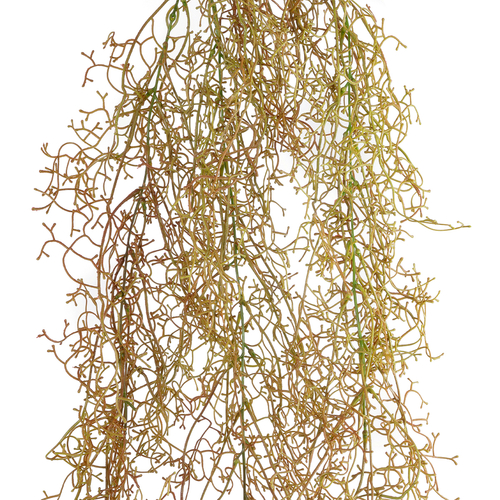 GloboStar® Artificial Garden HANGING AIR GRASS 20816 Τεχνητό Διακοσμητικό Κρεμαστό Φυτό Air Grass Μ22 x Π10 x Υ91cm