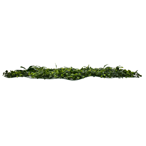 GLOBOSTAR® BUXUS 78410 Τεχνητό Πάνελ Φυλλωσιάς / Κάθετος Κήπος Πυξάρι & Ιαπωνική Δάφνη - Πράσινο - Μ60 x Π7 x Υ40cm