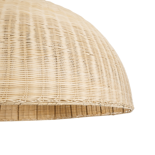 GLOBOSTAR® MONTANA 02380 Boho Κρεμαστό Φωτιστικό Οροφής με Ντουί 1 x E27 AC 220-240V IP20 - Μπεζ - Μ120 x Π120 x Υ60cm