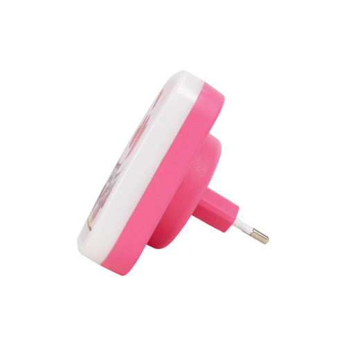 GloboStar® KIDDO 202-0002 Παιδικό Φωτιστικό Νυκτός LED 1W 95lm 120° AC220-240V IP20 Ψυχρό Λευκό 6000K- Μ5.5 x Π5.5 x Υ8cm - 2 Χρόνια Εγγύηση