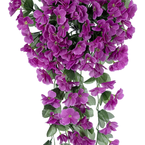 GloboStar® Artificial Garden HANGING CALIBRACHOA BRANCH 21064 Διακοσμητικό Κλαδί Καλιμπραχόα  Φ25 x Υ90cm