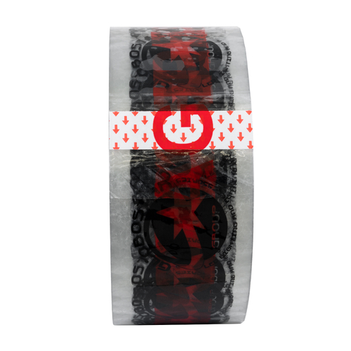 GLOBOSTAR® PACKAGING 79964 Αυτοκόλλητη Ταινία Συσκευασίας Υψηλής Ποιότητας Φάρδους 5.5cm & Μήκους 150 Μέτρων - Διάφανο & Μαύρο - GLOBOSTAR & ΕΥΘΡΑΥΣΤΟ - Μ15000 x Π5.5 x Υ0.01cm