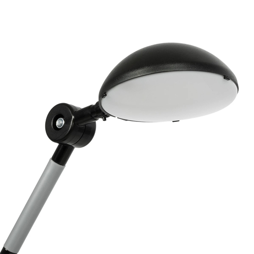 GloboStar® MICHEL 202-0061 Επιτραπέζιο Φωτιστικό Πορτατίφ LED 6W 540lm 120° AC220-240V IP20 Ψυχρό Λευκό 6000K Μαύρο Πλαστικό - Μ20 x Π14.5 x Υ33cm - 2 Χρόνια Εγγύηση