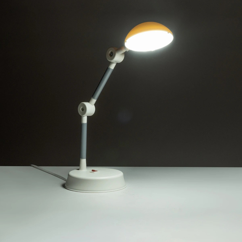 GloboStar® MICHEL 202-0062 Επιτραπέζιο Φωτιστικό Πορτατίφ LED 6W 540lm 120° AC220-240V IP20 Ψυχρό Λευκό 6000K Λευκό Πλαστικό - Μ20 x Π14.5 x Υ33cm - 2 Χρόνια Εγγύηση