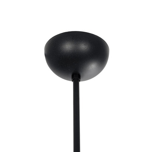 GLOBOSTAR® LATTICE 203-0017 Μοντέρνο Φωτιστικό Οροφής με Ντουί 6 x E27 AC 220-240V IP20 - Μαύρο & Μπρούτζινο - Μ120 x Π32 x Υ32cm