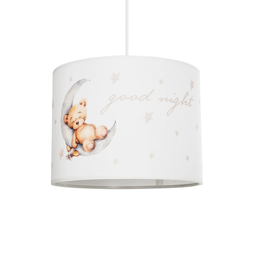 GLOBOSTAR® MOON 204-0013 Παιδικό Κρεμαστό Φωτιστικό Οροφής με Ντουί 1 x E27 AC 220-240V IP20 - Πολύχρωμο - Μ28 x Π28 x Υ24cm