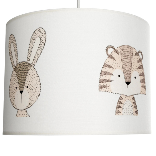 GLOBOSTAR® BEAR 204-0018 Παιδικό Κρεμαστό Φωτιστικό Οροφής με Ντουί 1 x E27 AC 220-240V IP20 - Πολύχρωμο - Μ28 x Π28 x Υ24cm