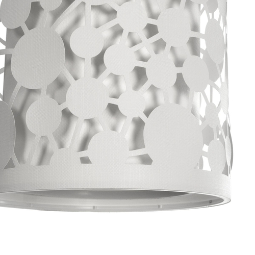 GLOBOSTAR® PETAL 203-0065 Μοντέρνο Κρεμαστό Φωτιστικό Οροφής με Ντουί 1 x E27 AC 220-240V IP20 - Λευκό - Μ23 x Π23 x Υ30cm