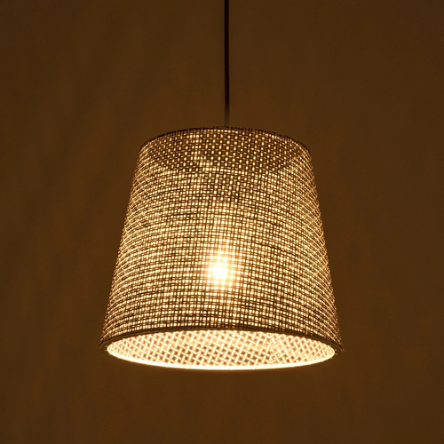 GLOBOSTAR® CONEY 203-0070 Μοντέρνο Κρεμαστό Φωτιστικό Οροφής με Ντουί 1 x E27 AC 220-240V IP20 - Γκρι - Μ26 x Π26 x Υ25cm