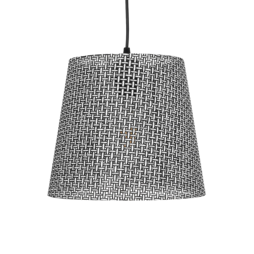 GLOBOSTAR® CONEY 203-0070 Μοντέρνο Κρεμαστό Φωτιστικό Οροφής με Ντουί 1 x E27 AC 220-240V IP20 - Γκρι - Μ26 x Π26 x Υ25cm