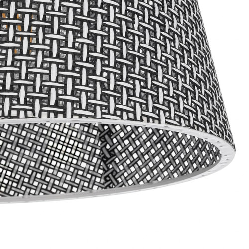 GLOBOSTAR® CONEY 203-0070 Μοντέρνο Κρεμαστό Φωτιστικό Οροφής με Ντουί 1 x E27 AC 220-240V IP20 - Γκρι - Μ26 x Π26 x Υ25cm