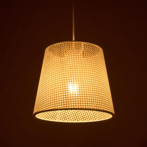 GLOBOSTAR® CONEY 203-0071 Μοντέρνο Κρεμαστό Φωτιστικό Οροφής με Ντουί 1 x E27 AC 220-240V IP20 - Λευκό - Μ26 x Π26 x Υ25cm