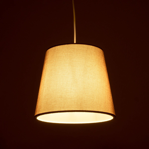 GLOBOSTAR® CONEY 203-0072 Μοντέρνο Κρεμαστό Φωτιστικό Οροφής με Ντουί 1 x E27 AC 220-240V IP20 - Ροζ - Μ26 x Π26 x Υ25cm