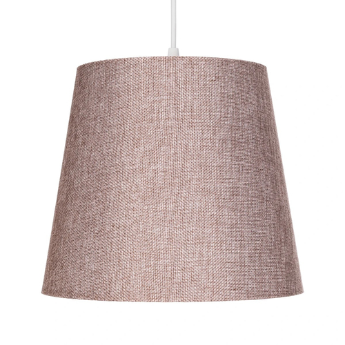 GLOBOSTAR® CONEY 203-0072 Μοντέρνο Κρεμαστό Φωτιστικό Οροφής με Ντουί 1 x E27 AC 220-240V IP20 - Ροζ - Μ26 x Π26 x Υ25cm