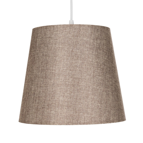 GLOBOSTAR® CONEY 203-0073 Μοντέρνο Κρεμαστό Φωτιστικό Οροφής με Ντουί 1 x E27 AC 220-240V IP20 - Καφέ - Μ26 x Π26 x Υ25cm