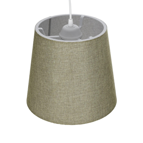 GLOBOSTAR® CONEY 203-0074 Μοντέρνο Κρεμαστό Φωτιστικό Οροφής με Ντουί 1 x E27 AC 220-240V IP20 - Λαδί - Μ26 x Π26 x Υ25cm