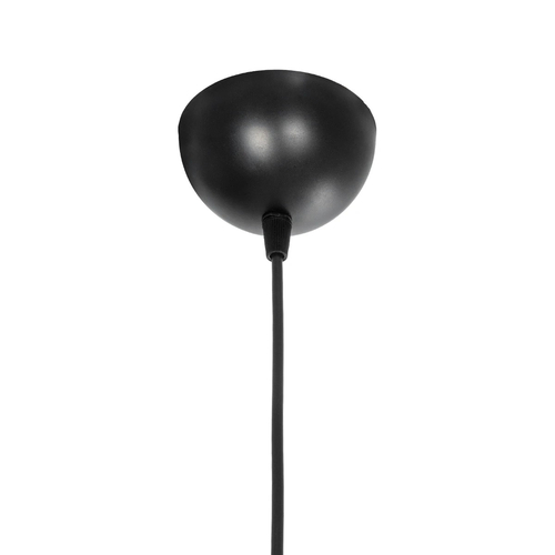 GLOBOSTAR® BELFRY 203-0077 Μοντέρνο Κρεμαστό Φωτιστικό Οροφής με Ντουί 1 x E27 AC 220-240V IP20 - Μαύρο & Χρυσό - Μ29.5 x Π29.5 x Υ22cm