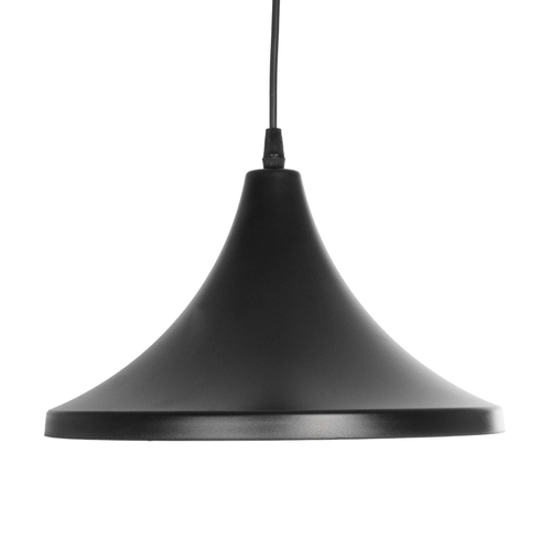 GLOBOSTAR® BELFRY 203-0078 Μοντέρνο Κρεμαστό Φωτιστικό Οροφής με Ντουί 1 x E27 AC 220-240V IP20 - Μαύρο - Μ29.5 x Π29.5 x Υ21cm