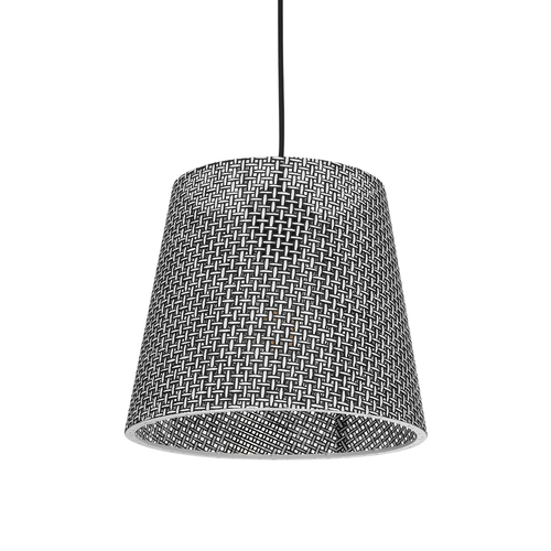 GLOBOSTAR® CONEY 203-0070 Μοντέρνο Κρεμαστό Φωτιστικό Οροφής με Ντουί 1 x E27 AC 220-240V IP20 - Γκρι - Μ26 x Π26 x Υ25cm