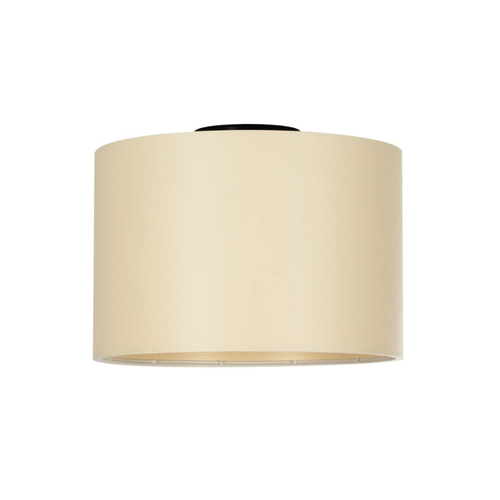 GLOBOSTAR® CILIO 203-0149 Μοντέρνο Φωτιστικό Οροφής με Ντουί 1 x E27 AC 220-240V IP20 - Λευκό - Μ30 x Π30 x Υ22cm