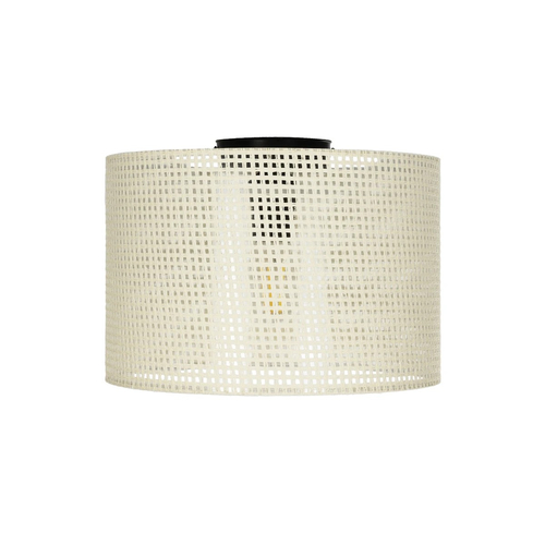 GLOBOSTAR® CILIO 203-0150 Μοντέρνο Φωτιστικό Οροφής με Ντουί 1 x E27 AC 220-240V IP20 - Λευκό - Μ30 x Π30 x Υ22cm