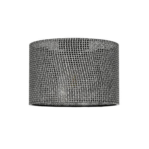 GLOBOSTAR® CILIO 203-0152 Μοντέρνο Φωτιστικό Οροφής με Ντουί 1 x E27 AC 220-240V IP20 - Μαύρο - Μ30 x Π30 x Υ22cm