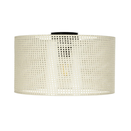 GLOBOSTAR® CILIO 203-0155 Μοντέρνο Φωτιστικό Οροφής με Ντουί 1 x E27 AC 220-240V IP20 - Λευκό - Μ38 x Π38 x Υ23cm