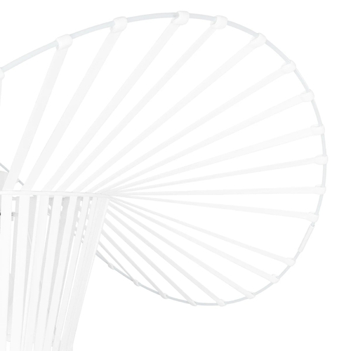 GLOBOSTAR® LUMINOVA 61465 Μοντέρνο Κρεμαστό Φωτιστικό Οροφής με Ντουί 1 x E27 AC 220-240V IP20 - Λευκό - Μ60 x Π60 x Υ25cm