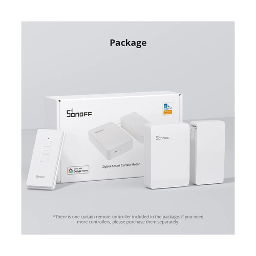 GloboStar® 80133 SONOFF ZBCurtain - Zigbee Smart Curtain Motor