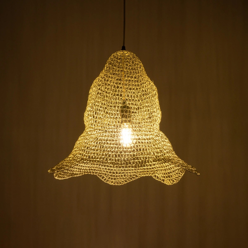 GLOBOSTAR® KENTUCKY 01889 Vintage Κρεμαστό Φωτιστικό Οροφής με Ντουί 1 x E27 AC 220-240V IP20 - Λευκό - Μ50 x Π50 x Υ48cm