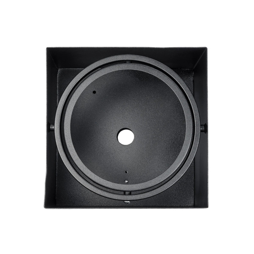 GLOBOSTAR® MAGMA 60626 Μοντέρνο Φωτιστικό Οροφής με Ντουί 1 x GU10 AC 220-240V IP20 - Μαύρο - Μ15 x Π15 x Υ13cm