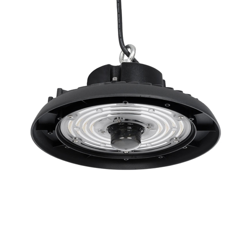 GLOBOSTAR® INDUSTRY 61705 Βιομηχανικό Φωτιστικό Καμπάνα High Bay UFO Τεχνολογίας Smart Group Linkable Control System 2.4Ghz με Αισθητήρα Κίνησης Microwave LED 150W 22500lm SDCM