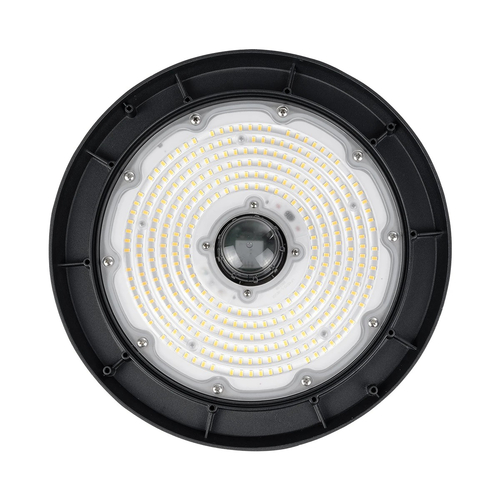 GLOBOSTAR® INDUSTRY 61706 Βιομηχανικό Φωτιστικό Καμπάνα High Bay UFO Τεχνολογίας Smart Group Linkable Control System 2.4Ghz με Αισθητήρα Κίνησης Microwave LED 200W 30000lm SDCM