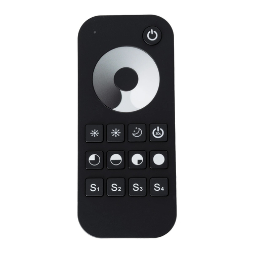 GloboStar® 73118 RT1+V1 SKYDANCE ΣΕΤ Dimmer & Ασύρματο Χειριστήριο Αφής 1 Group RF 2.4Ghz 8A Max DC 5-36V (288W) - DC 3V IP20 - 5 Χρόνια Εγγύηση