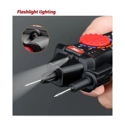 GloboStar® 79693 Ψηφιακό Φορητό Πολύμετρο TASI TA802A με Θήκη Προστασίας Μαύρο