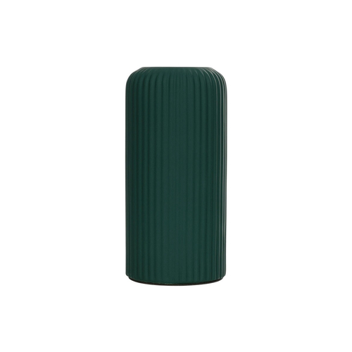 GloboStar® Artificial Garden KUTA 21256 Διακοσμητικό Κεραμικό Βάζo Πράσινο Π10 x Μ10 x Υ20 cm