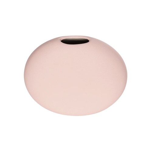 GloboStar® Artificial Garden SICILY 21289 Διακοσμητικό Κεραμικό Βάζo Ροζ Π15 x Μ15 x Υ14cm