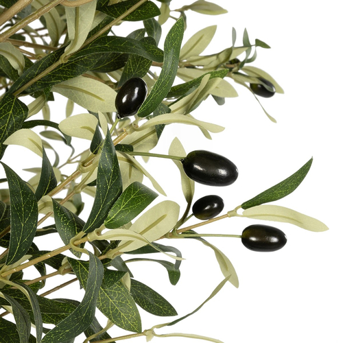 GloboStar® Artificial Garden OLIVE TREE 21112 Τεχνητό Διακοσμητικό Δέντρο Ελιά Υ220cm
