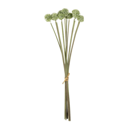 GloboStar® Artificial Garden PALE GREEN DANDELION BOUQET 21362 Τεχνητό Διακοσμητικό Ταραξάκο Μπουκέτο Y54cm