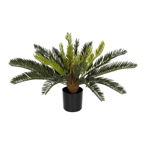 GloboStar® Artificial Garden CYCAS 21474 Τεχνητό Διακοσμητικό Φυτό Κύκας Υ42cm